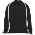 Orissa 140 g/m² GOTS organic cotton drawstring bag 5L