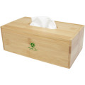 Inan bamboo tissue box holder