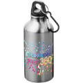 Oregon 400 ml aluminium water bottle with carabiner