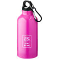 Oregon 400 ml aluminium water bottle with carabiner