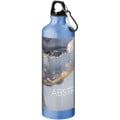 Oregon 770 ml aluminium water bottle with carabiner