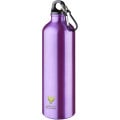 Oregon 770 ml aluminium water bottle with carabiner