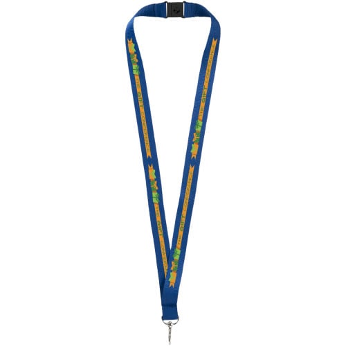 Lago lanyard with break-away closure