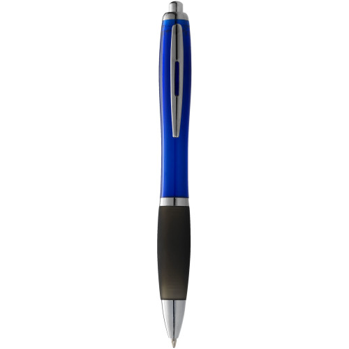 Nash ballpoint pen coloured barrel and black grip (black ink)