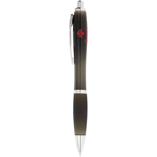 Nash ballpoint pen coloured barrel and black grip (black ink)