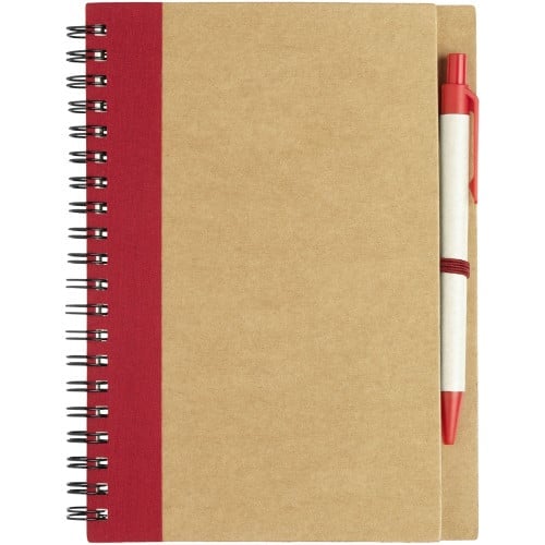 Priestly recycled notebook with pen