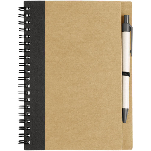 Priestly recycled notebook with pen