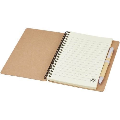 Priestly recycled notebook with pen