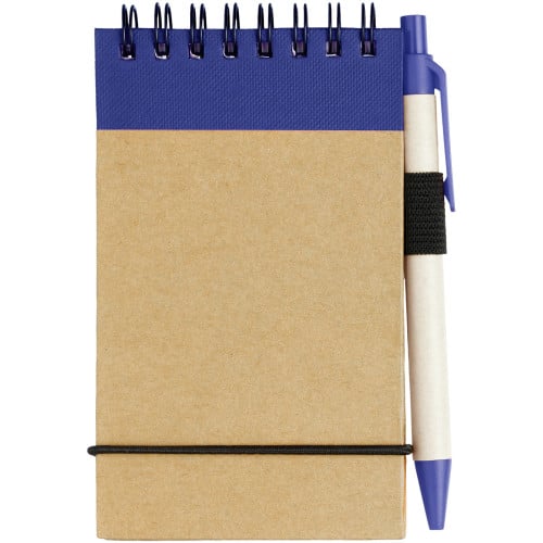 Zuse A7 recycled jotter notepad with pen