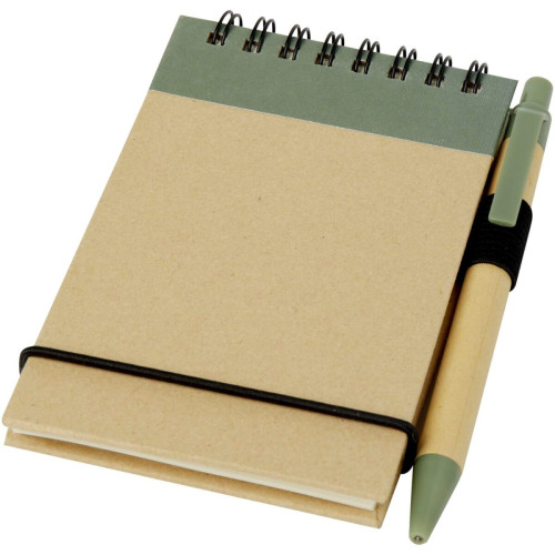 Zuse A7 recycled jotter notepad with pen