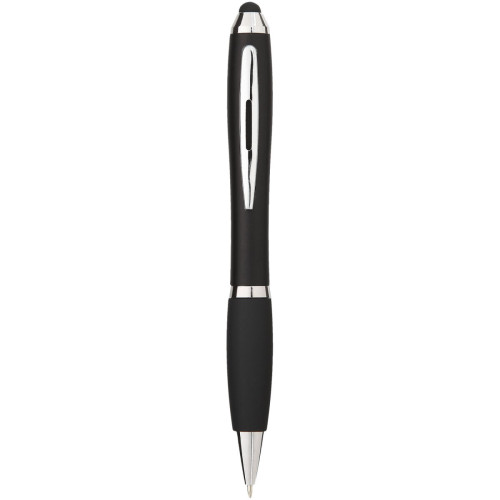 Nash coloured stylus ballpoint pen with black grip (black ink)