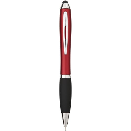 Nash coloured stylus ballpoint pen with black grip (black ink)