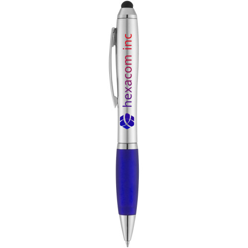 Nash stylus ballpoint with coloured grip