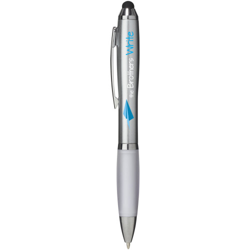 Nash stylus ballpoint with coloured grip