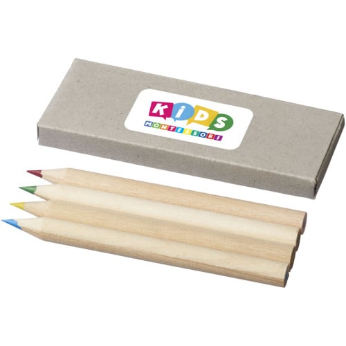 Tullik 4-piece coloured pencil set