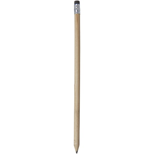 Cay wooden pencil with eraser