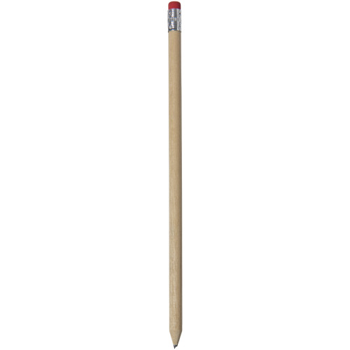 Cay wooden pencil with eraser