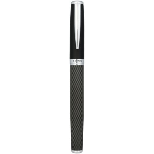 Carbon duo pen gift set with pouch (black ink)