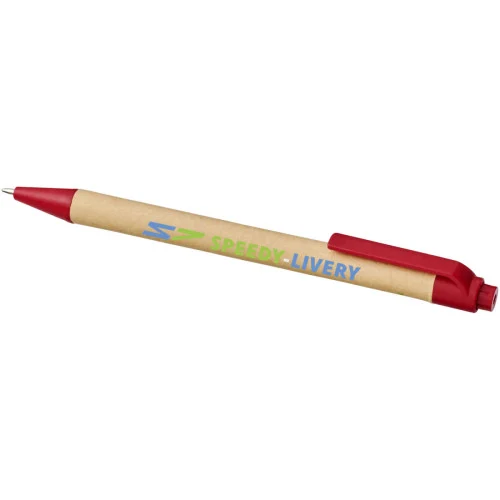 Berk recycled carton and corn plastic ballpoint pen (black ink)