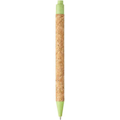 Midar cork and wheat straw ballpoint pen (black ink)