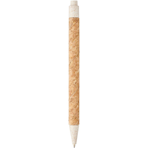 Midar cork and wheat straw ballpoint pen (black ink)