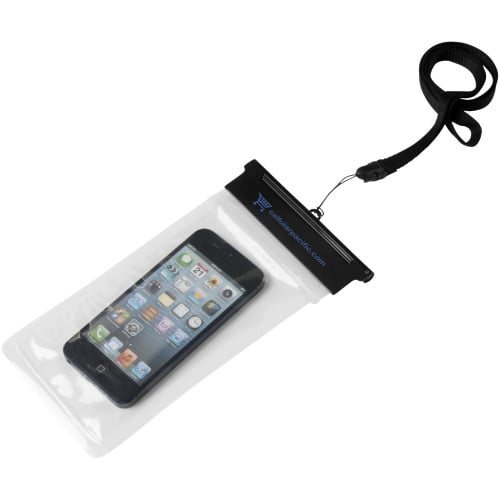 Splash waterproof touch-screen smartphone pouch