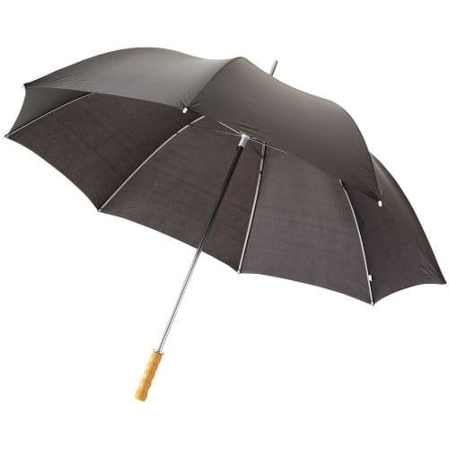 Karl 30" golf umbrella with wooden handle