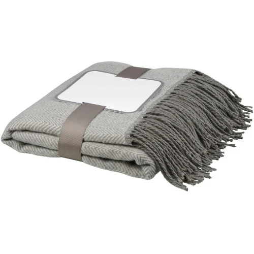 Haven herringbone throw blanket