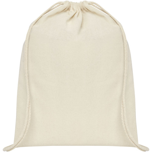 Oregon 100 g/m² cotton drawstring bag 5L