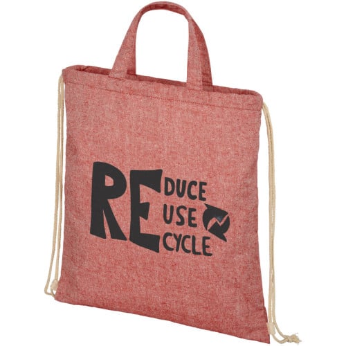 Pheebs 210 g/m² recycled drawstring bag 6L