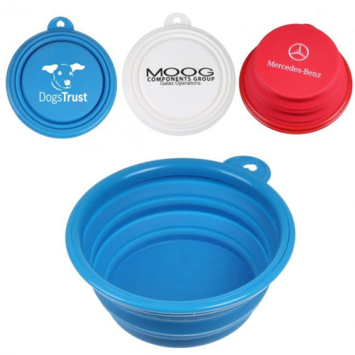 Dog Bowl with Carabiner