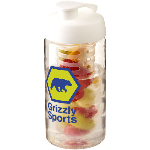 H2O Active® Bop 500 ml flip lid sport bottle & infuser