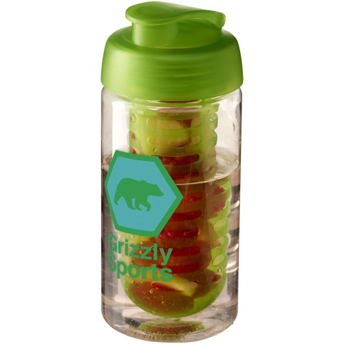 H2O Active® Bop 500 ml flip lid sport bottle & infuser