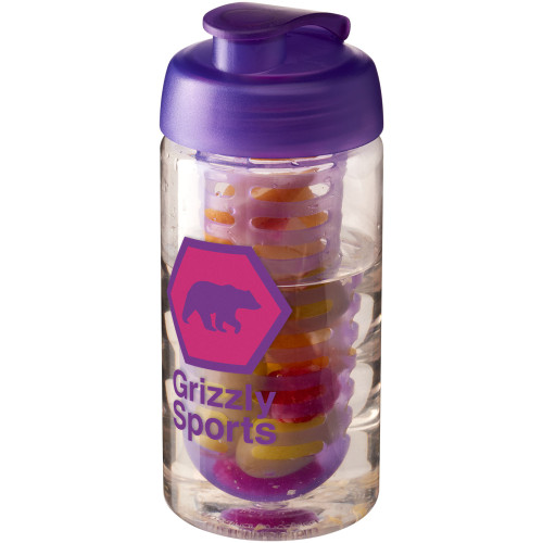 H2O Active® Bop 500 ml flip lid sport bottle & infuser