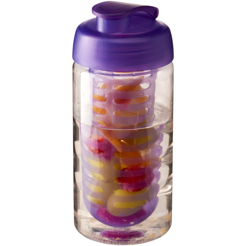 H2O Active® Bop 500 ml flip lid sport bottle & infuser