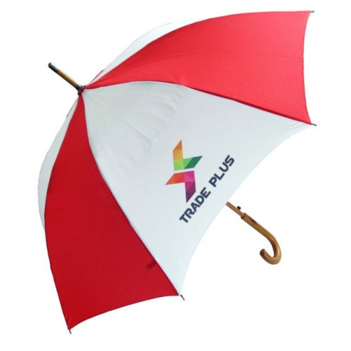 Exec WoodCrook Branded Umbrella