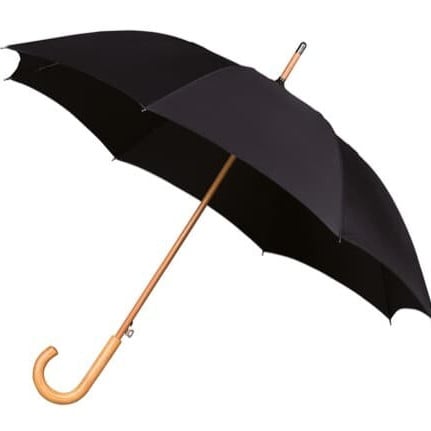 Exec WoodCrook Branded Umbrella