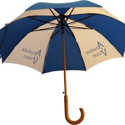 Exec WoodCrook Branded Umbrella