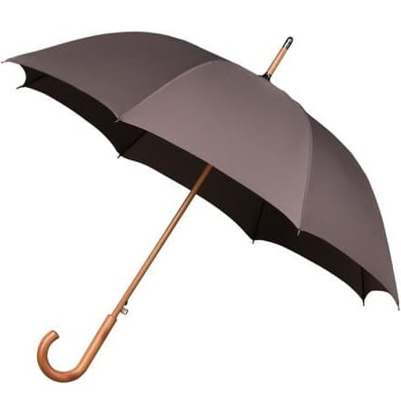 Exec WoodCrook Branded Umbrella