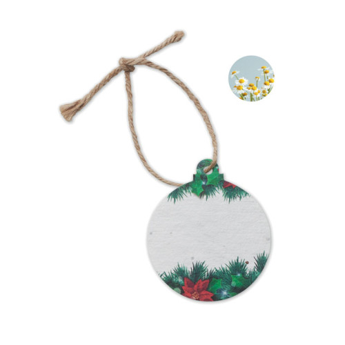 BAUSEED Seed paper Xmas ornament