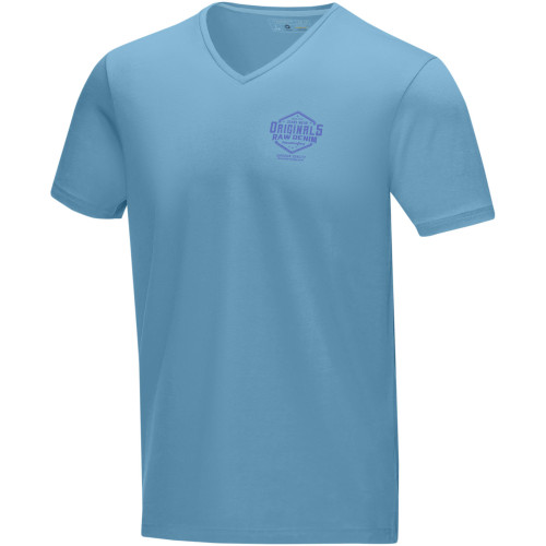 Kawartha short sleeve men's GOTS organic V-neck t-shirt