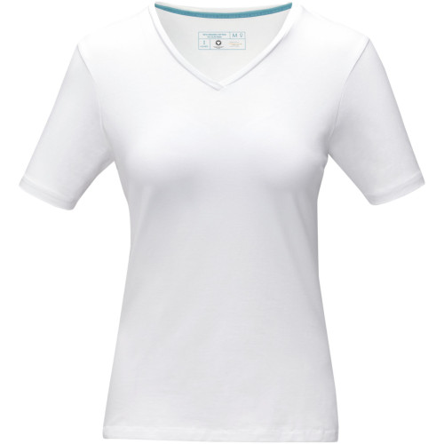 Kawartha short sleeve women's organic V-neck t-shirt