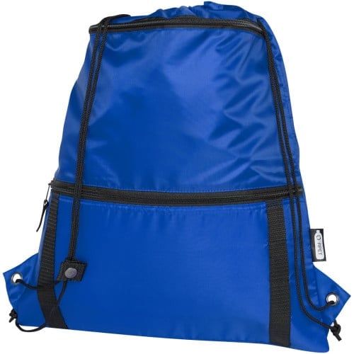 Adventure recycled insulated drawstring bag 9L