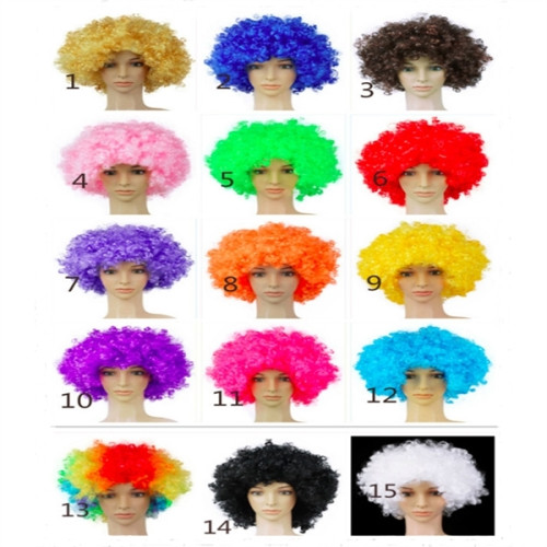 Colorful Afro, Party, Festival Wig