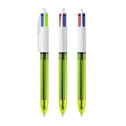 BIC® 4 Colours Fluo ballpen