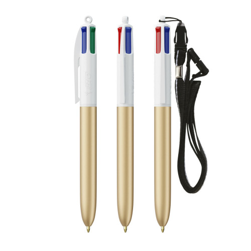 BIC® 4 Colours Glacé with Lanyard