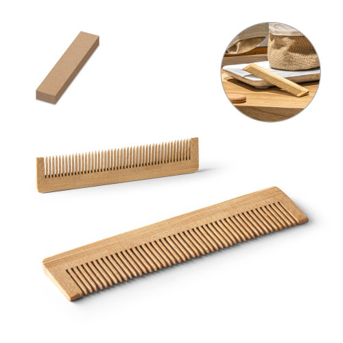 ENOS. Bamboo comb