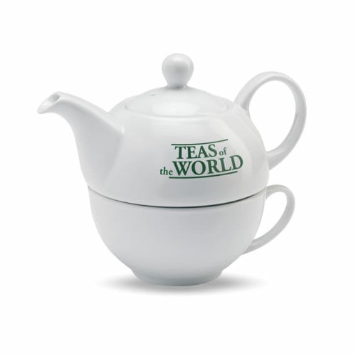 TEA TIME Teapot and cup set 400 ml