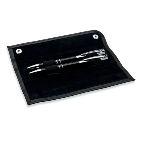 GEMELLO Pen and pencil set in PU pouch