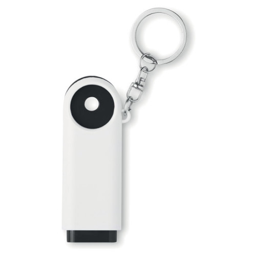 COMPRAS Key ring torch with token